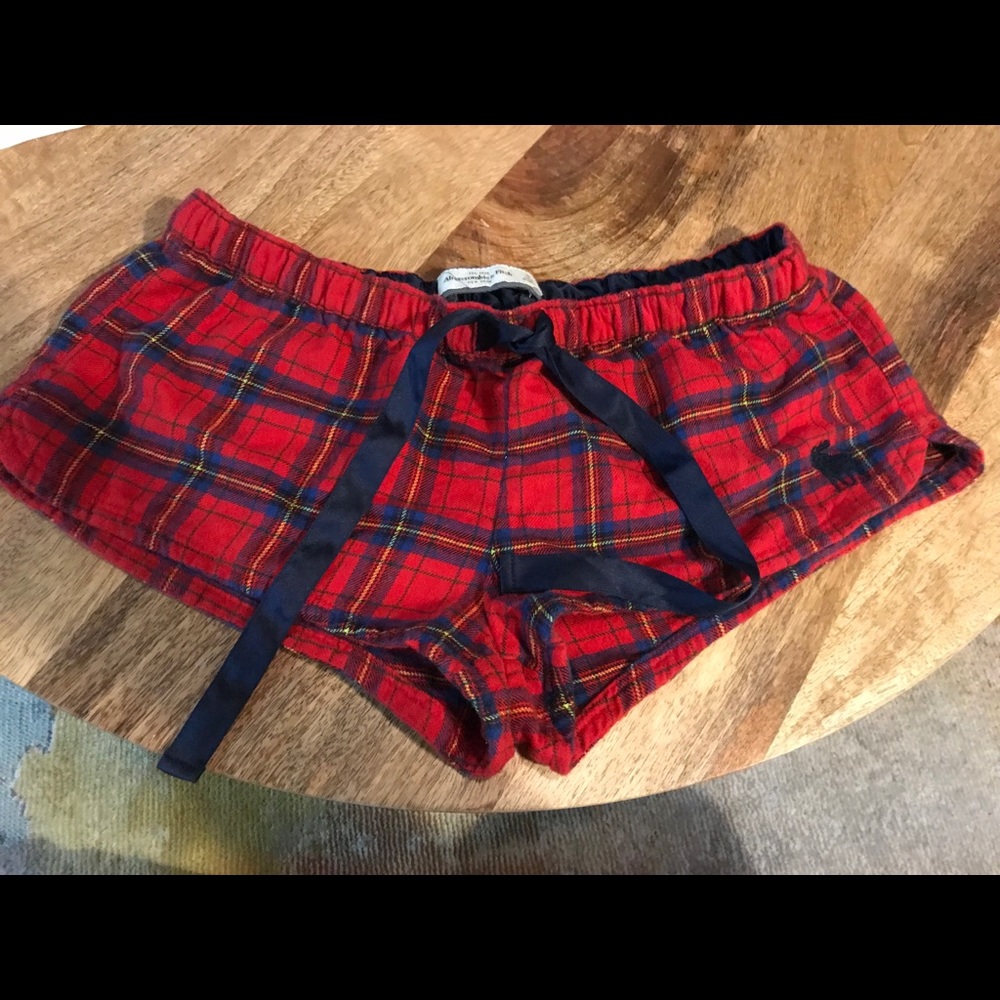 Abercrombie and Fitch Pajama shorts flannel